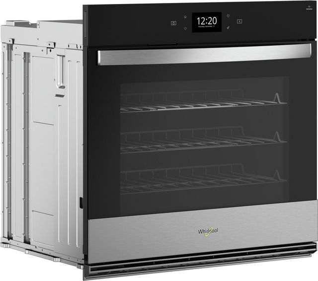 Whirlpool® 30" FingerPrint Resistant Stainless Steel Single Electric Wall Oven-2