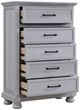 Emerald Home Larchmont Oyster Shell Chest-2
