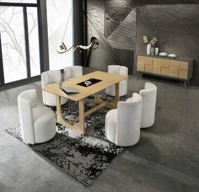ACME Furniture Blayde Light Gray/Natural Server-1
