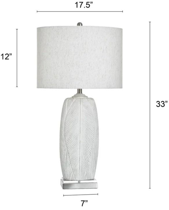 Stylecraft Mali Silver Table Lamp-2
