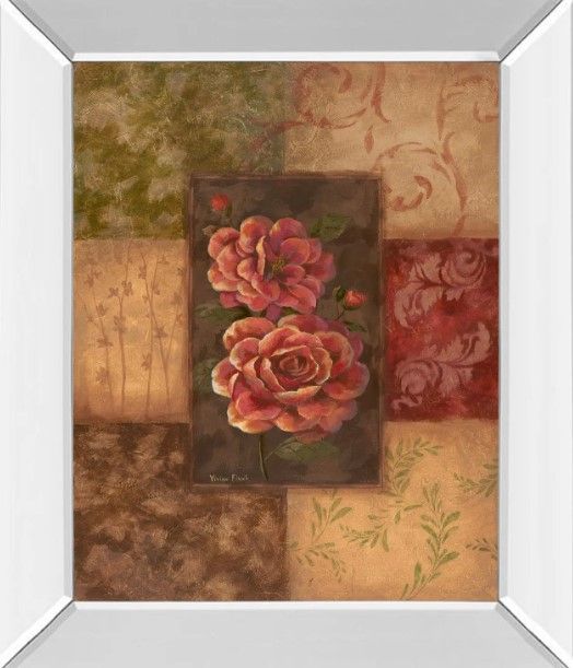 Classy Art Camellias on Chocolate by Vivian Flasch Wall Art-0