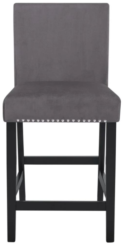 New Classic® Home Furnishings Celeste Espresso/Gray Counter Stool-2