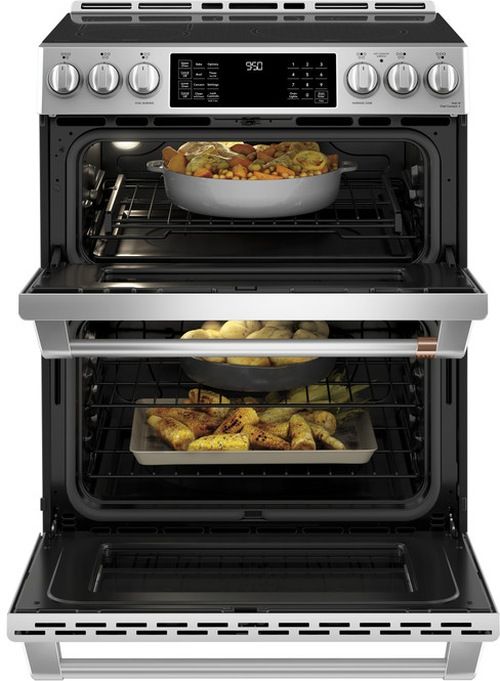 Café™ 30" Stainless Steel Slide In Induction Range-7
