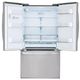 LG 36 in. 27.7 Cu. Ft. PrintProof™ Stainless Steel French Door Refrigerator-3