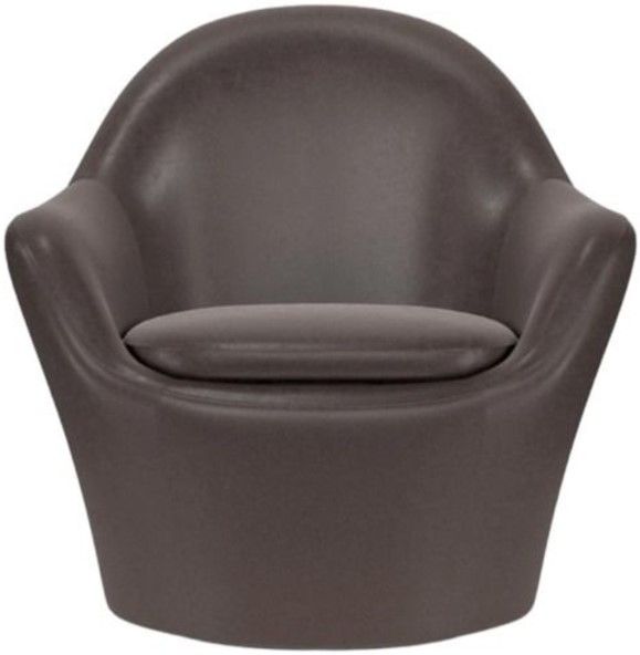 American Leather® Customizable Feliz Leather Swivel Chair-2