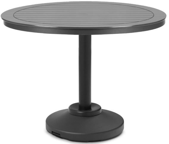 Telescope Casual 42" Round Bar Height 80 lb Pedestal Table without Hole-0