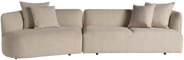 Universal Explore Home™ Danica 2-Piece Rhine Sand Sectional Set-1