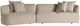 Universal Explore Home™ Danica 2-Piece Rhine Sand Sectional Set-1