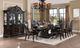 Furniture of America® Lombardy 2-Piece Dark Brown/Walnut Side Chair Set-1
