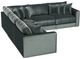 Jackson Furniture Remington 5-Piece Pine L-Shape Sectional with Ottoman-3