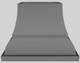Vent-A-Hood® Designer Series 42" Gunsmoke Island Range Hood-0