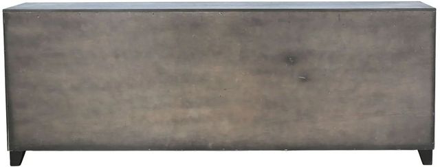 Sunny Designs™ Ryan Umbra/White Industrial Long Accent Cabinet-3