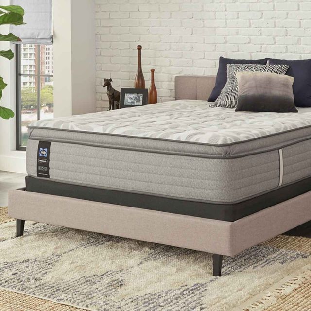 Sealy® Posturepedic® Silver Pine Innerspring Soft Euro Pillow Top Queen Mattress-8