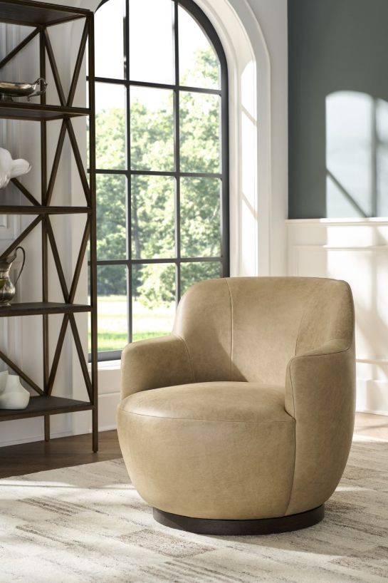 Universal Explore Home™ Chloe Nehir Caribou Swivel Chair-1