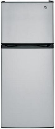 GE® Series Stainless Steel Top Freezer Refrigerator