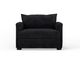 Powell Gunmetal Chair and a Half-1