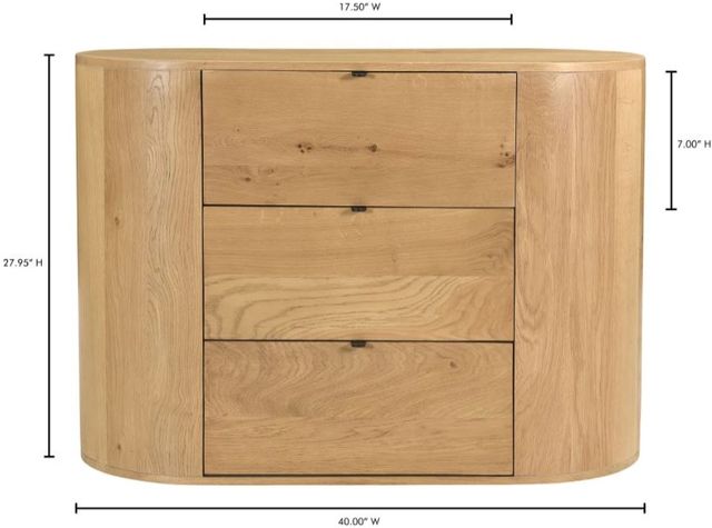 Moe's Home Collection Theo Natural Chest-3