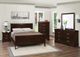 Coaster® Louis Philippe Cappuccino Queen Sleigh Panel Headboard and Footboard-3