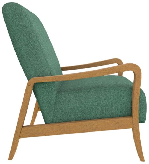Best® Home Furnishings Customizable Rybe Accent Chair with Honey Birch Legs-2