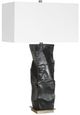 Uttermost® Altaria Satin Black Table Lamp-0