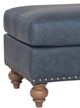 Smith Brothers Customizable 283 Leather Ottoman-1
