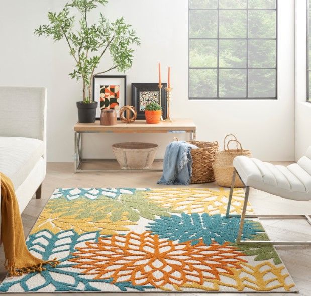 Nourison Home™ Aloha 5'x8' Style 91 Area Rug-1