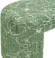 TOV Furniture Greenspace Green Rounded Upholstered Bench-4
