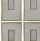 Crestview Collection Forsythe 2 6-Piece Gray Wall Art Set-1