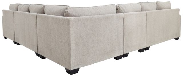 Benchcraft® Ardsley 5-Piece Pewter Right-Arm Facing Chaise Sectional-2