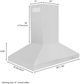 ZLINE 36" Stainless Steel Island Range Hood-2