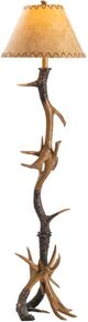 Crestview Collection Trophy Natural Antler Floor Lamp-2