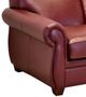 LaCrosse Furniture Customizale Omaha Leather Queen Sleeper Sofa-2
