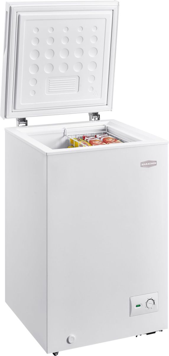 Marathon® 22" 3.5 Cu. Ft. White Chest Freezer-2