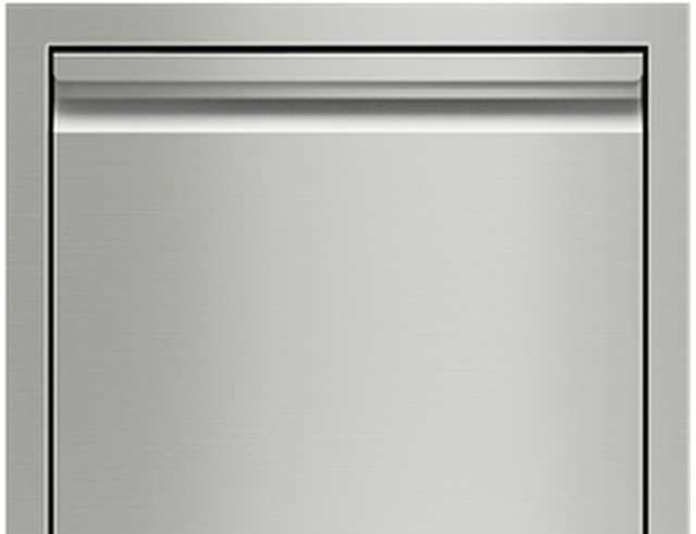 Wolf® 18" Stainless Steel Double Trash/Recycling Drawer-1
