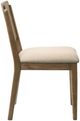 Coaster® Biltmore Beige/Walnut Upholstered Dining Side Chair-2
