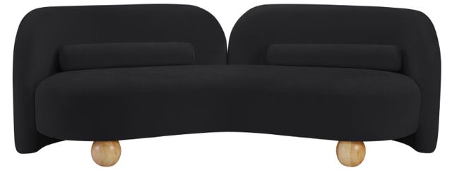Meridian Furniture Daphne Black 89" Sofa-1