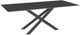 Amisco Customizable Ascencio 84" Rectangular Dining Table with 0.5" Starstone on Glass Top-0
