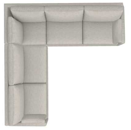 La-Z-Boy® Wilmette 2-Piece Fog Sectional-3