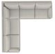 La-Z-Boy® Wilmette 2-Piece Fog Sectional-3