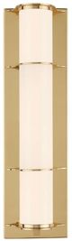 Currey & Company Blaine Brass Bath Wall Sconce-1