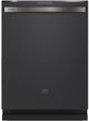 GE Profile™ 24" Black Slate Built In Dishwasher-0