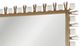 Century® Cadence Antique Brass/White Accent Mirror-2