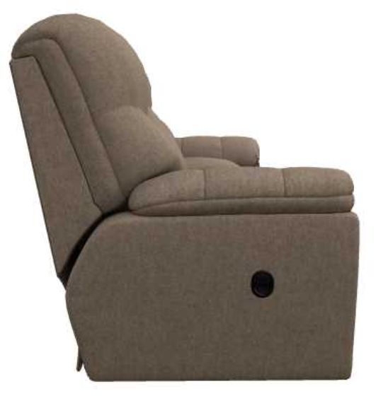 La-Z-Boy® Morrison Saddle Manual Reclining Loveseat with Console-3