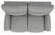 La-Z-Boy® Robin Charcoal Power Reclining Loveseat with Headrest and Lumbar-4