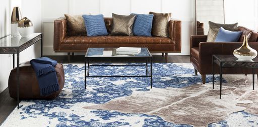 Surya Tressa Navy 50"x60" Throw Blanket-4