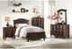 Mazin Furniture Meghan Espresso Youth Nightstand-3