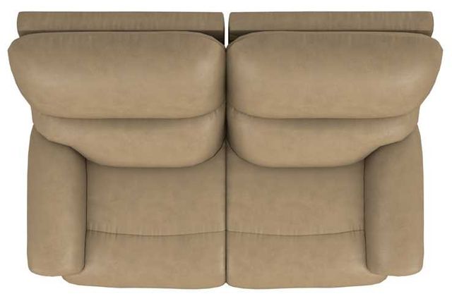 La-Z-Boy® Trouper Silt Power Reclining Loveseat with Headrest-4
