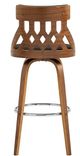 Armen Living Crux Brown 26" Swivel Counter Stool-2