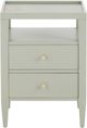 Bassett® Furniture Willow Sage Green Bedside Table-1