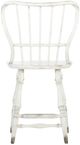 Hooker® Furniture Ciao Bella Vintage Chalky White Spindle Back Counter Stool-2